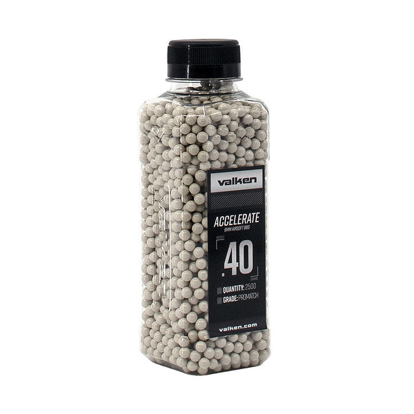 Valken Accelerated ProMatch 0.40g 2,500ct Airsoft BB's