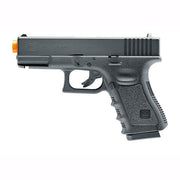 Umarex Glock G19 Gen3 CO2 Non-Blowback Airsoft Replica with polymer frame and orange safety tip