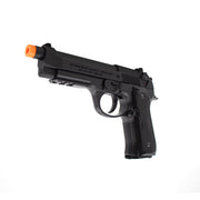 Angled view of the Valken Infinity M92 Green Gas Non-Blowback Airsoft Pistol
