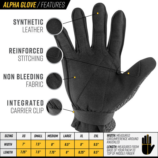 Valken Alpha Full Finger Gloves – Premium Tactical and Airsoft Gloves