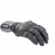 Side profile of Valken Zulu Tactical Gloves showing flexible finger construction and ergonomic design in Black.