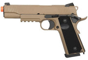 Double Bell CQB Tactical Gas Blowback Airsoft Pistol Tan Color