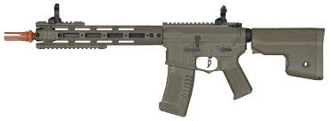 ARES Amoeba AM-009 16" RIS M4 Carbine Airsoft Rifle, Black