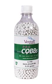 5000 Air Venturi CQBBs 6mm biodegradable .12g BBs