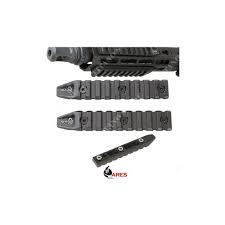 Ares Metal Keymod Handguard, 7 Inch, Black