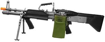 A&K PKM Full Metal Support Airsoft Rifle