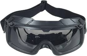 Airsoft Protective Goggles, Black