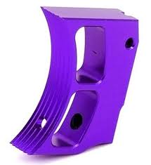 Airsoft Masterpiece Hi-Capa Type 2 Aluminum Trigger, Purple