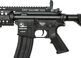 Armalite M15 w/ A.R.M.S. Licensed Selective Integrated Rail Proline Airsoft Rifle Combo Package