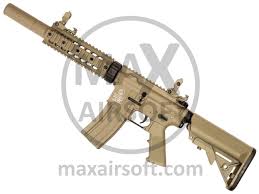 A&K S-System M4A1 Spec. Ops Electric Airsoft Rifle, Tan