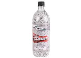 Air Venturi CQBBs 6mm airsoft BBs, 0.25g, 5000 rds, white