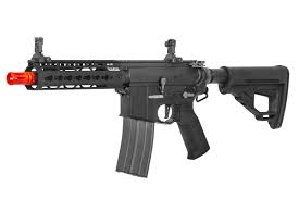 Ares Octarms X Amoeba M4-KM7 Airsoft Assault Rifle, Black