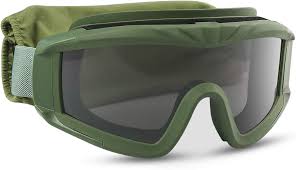 AMP Tactical Airsoft Protective Goggles, Green