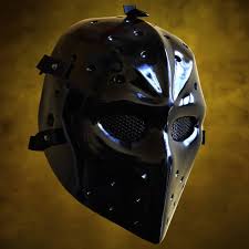 Army of Two Airsoft Mask, Black, Stamped Steel Mesh