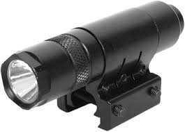 AIM Sports Full Metal Tactical 20mm Rail Mounted Flashlight