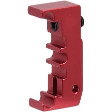 Airsoft Masterpiece Aluminum Puzzle Trigger Base, Red