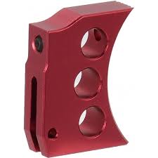 Airsoft Masterpiece Hi-Capa Type 4 Aluminum Trigger, Red