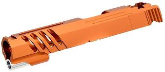 Airsoft Masterpiece Hi-Capa 5.1 / 1911 Custom “Saber” Slide, Orange