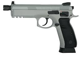 ASG CZ SP-01 Shadow Gas Blowback Airsoft Pistol, Urban Grey