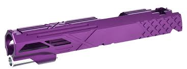 Airsoft Masterpiece Hi-Capa 5.1 / 1911 Custom “X” Standard Slide, Purple