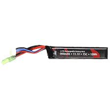 ASG 11.1v 900mAh Single Stick LiPO Battery