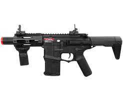 ARES Amoeba Micro CQB Airsoft Rifle, Black