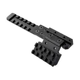 AK Rear Sight Metal Rail Mount