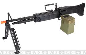 A&K M60 Full Metal Support Airsoft Rifle