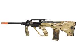 Army Armament Polymer AUG Civilian AEG Airsoft Rifle w/ Top Rail, Multicam