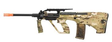 Army Armament Polymer AUG Civilian AEG Airsoft Rifle w/ Top Rail, TYP