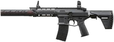Lancer Air Hydra .177 Cal CO2 M4 PDW BB Rifle, Black