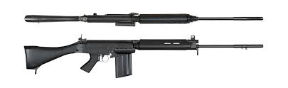 Ares L1A1 SLR FAL Airsoft Rifle, Black