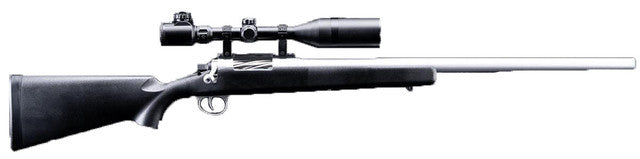 EMG Barrett Fieldcraft airsoft sniper rifle with scope and bipod attached