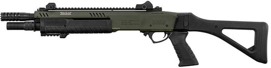 FABARM STF/12 33-inch gas airsoft shotgun in two-tone Cerakote finish