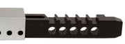 Feimwerkbau P75 5-round .177 caliber air rifle magazine in black, compatible with Feinwerkbau P75 air rifles right angle view of the magazine