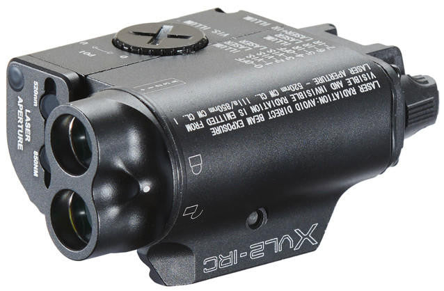 FMA Lab XVL2 IRC IR LED Flashlight and Laser, Black right angel view