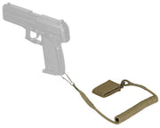 Tan G-Force Pistol Lanyard for Tactical Operations and Quick Access