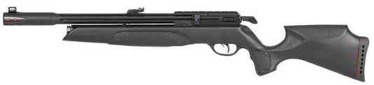 Gamo Arrow .22 caliber multi-shot PCP air rifle with black synthetic stock