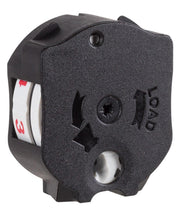 Gamo Swarm Fusion .177 G2 10X GEN2 Quick-Shot 10-round black air rifle magazine - back side view of the magazine