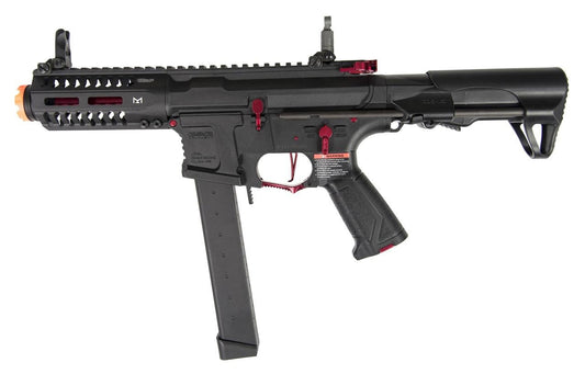 G&G ARP9 Fire AEG with magazine inserted, side profile
