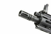 Side view of G&G CMF-16 muzzle and front sight view