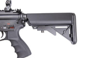 
G&G GC16 Combat Machine FFR 9" AEG back stock view
