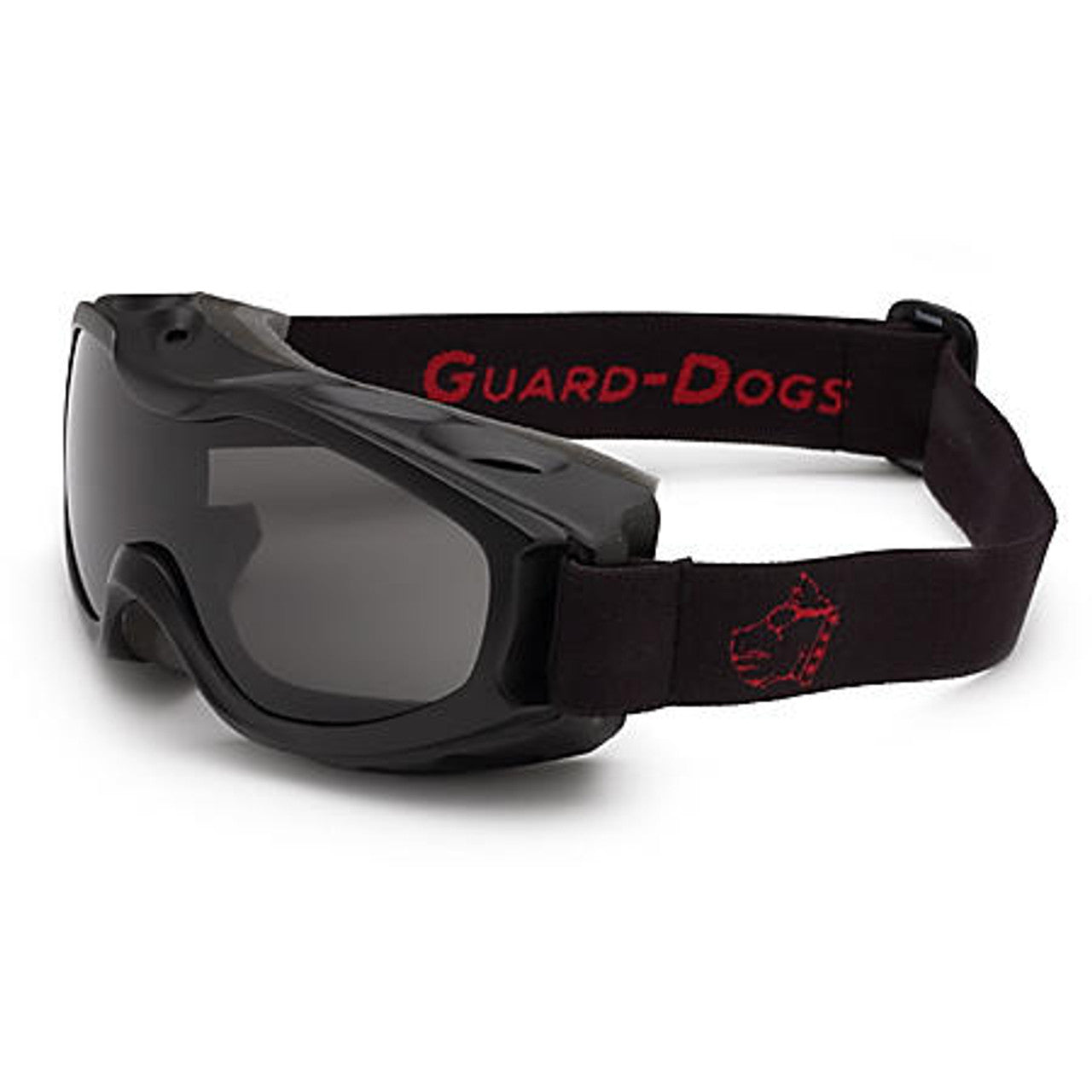 "GOGGS Evader II Over-RX Goggles with FogStopper, clear lens, designed to fit over prescription glasses, featuring impact-resistant ANSI Z-87 safety rating.