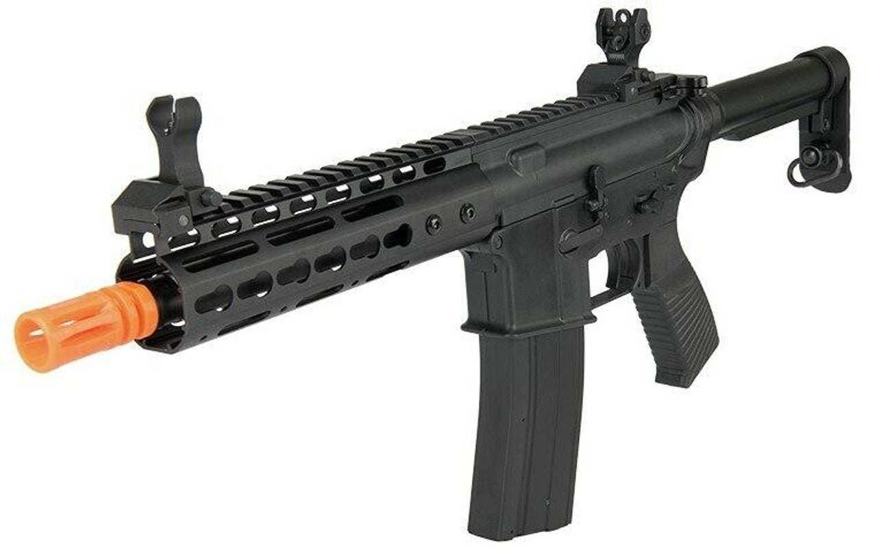 Golden Eagle Elite Series 7” Keymod CQB GBB Airsoft Rifle - Black