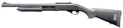 Golden Eagle M8870 3/6-Shot Pump Action CO2 Gas Airsoft Shotgun w/ Ghost Ring Iron Sights, Black