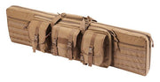 Guawin 46" Double Gun Bag Khaki - Dual Compartment Interior