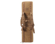 Guawin 46" Double Gun Bag Khaki - Back Side View With Straps