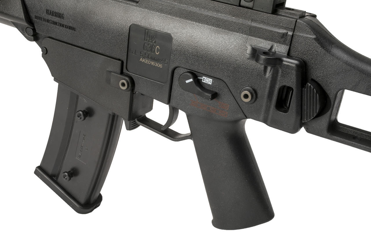 H&K G36C Competition Series Airsoft Rifle – Licensed Full Metal AEG, Black