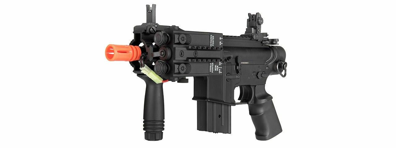 JG Golden Eagle M4 Assault Pistol, Black | Full Auto Compact AEG | Gray Dragon Airsoft