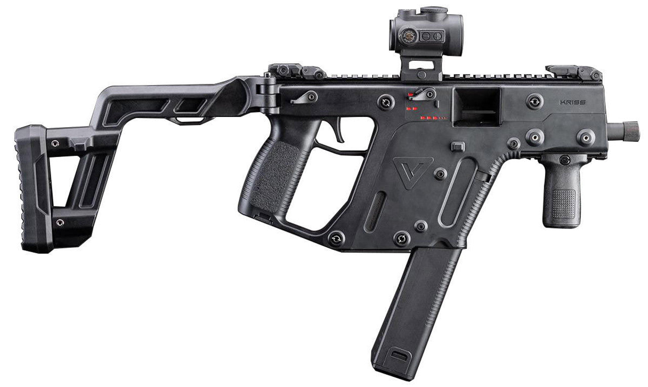 Krytac KRISS Vector Gas Blowback SMG Airsoft Rifle - Black